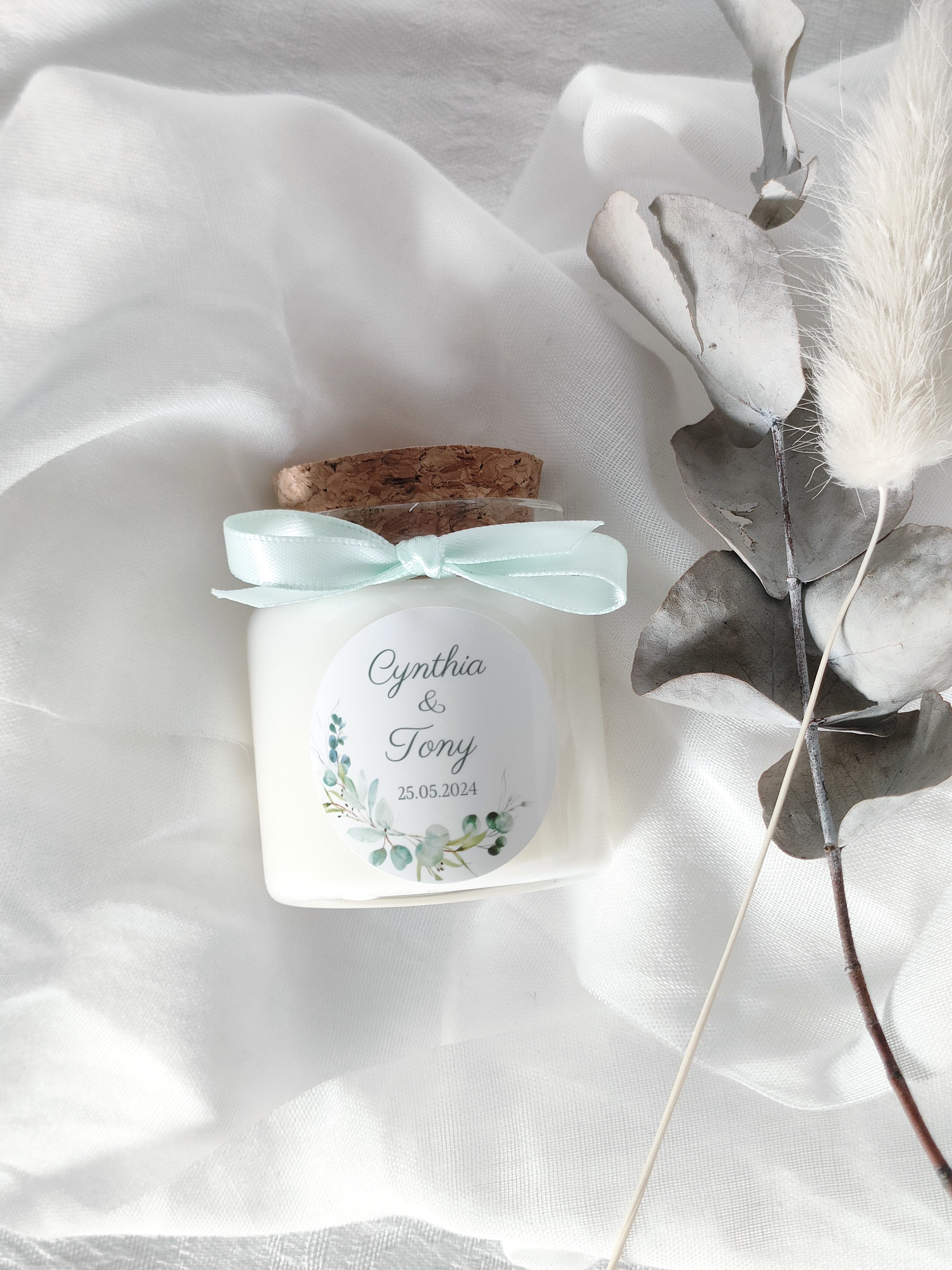 Petite bougie mariage